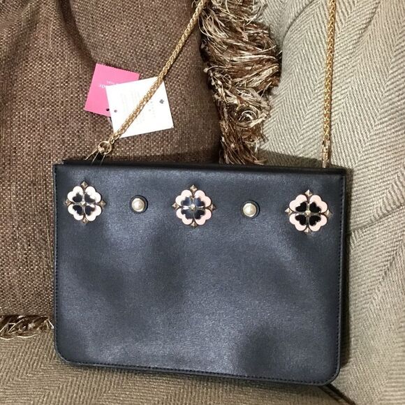 NEW KATE SPADE CROSSBODY WRISTLET CLUTCH HANDBAG - Picture 14 of 16